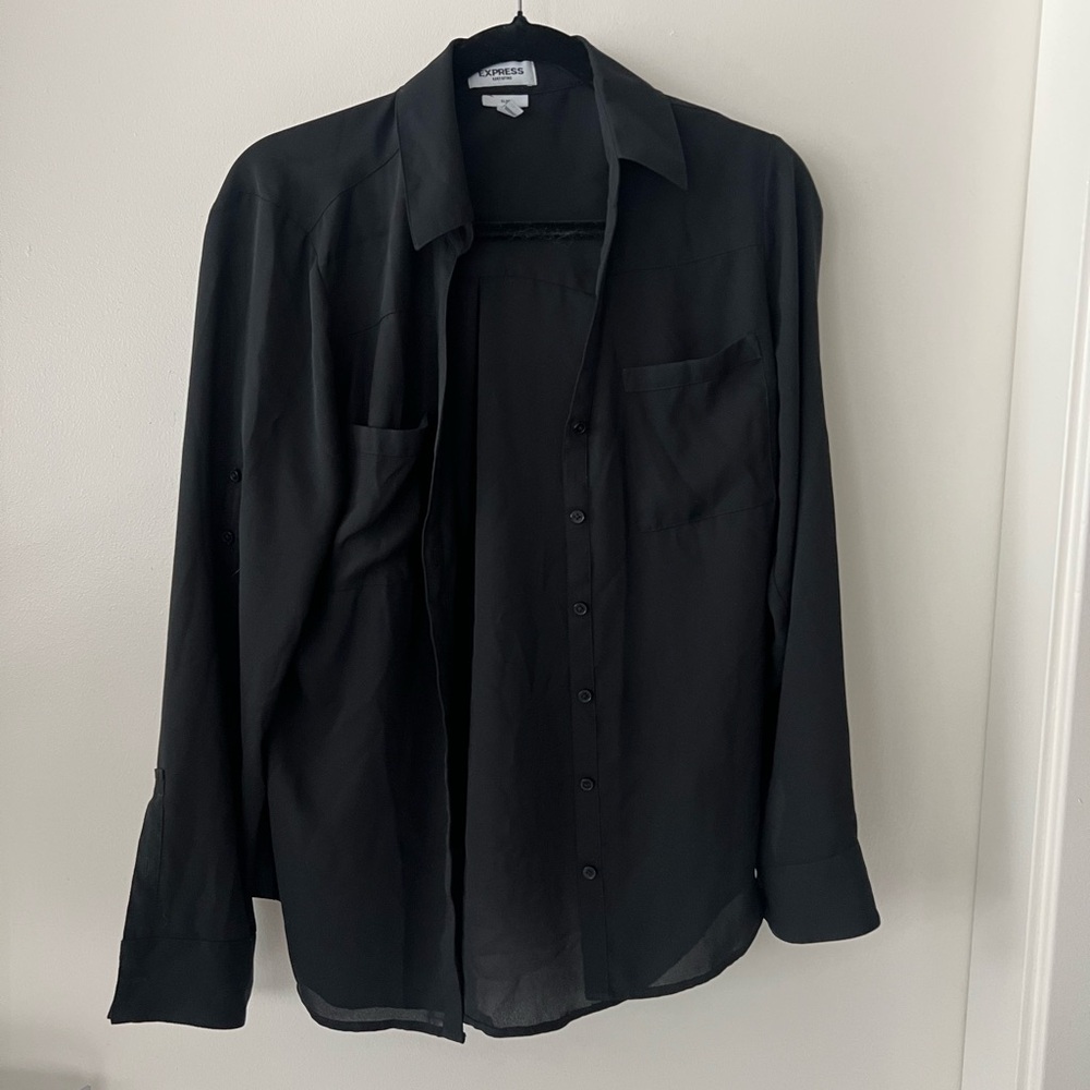 Express Black Portifino Shirt